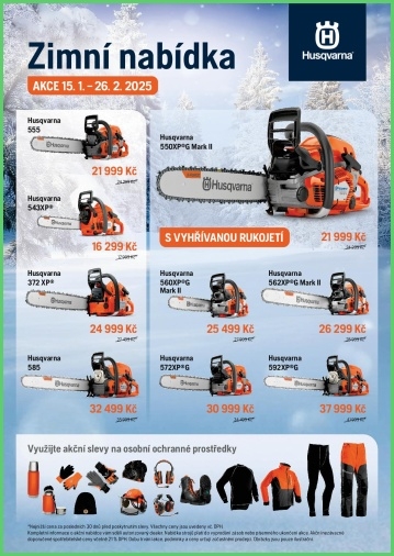 zimni akce nahled letaku